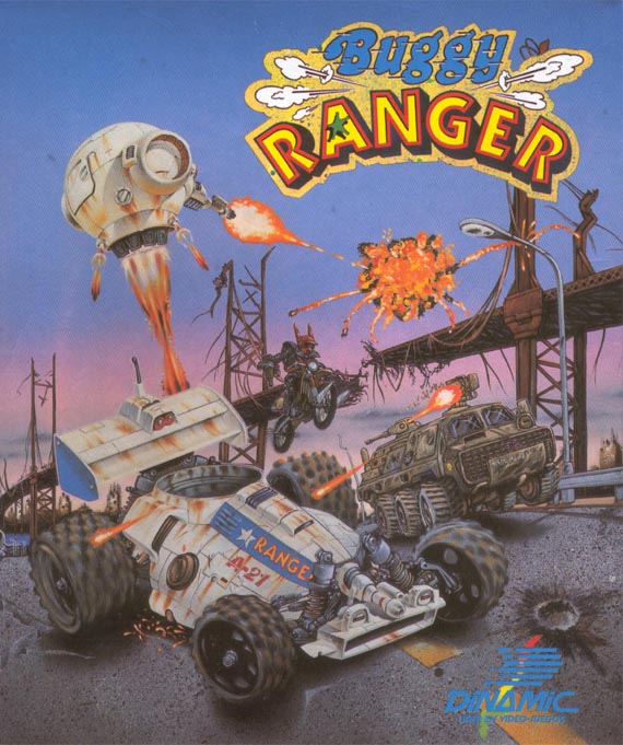 Buggy Ranger box art for ZX Spectrum